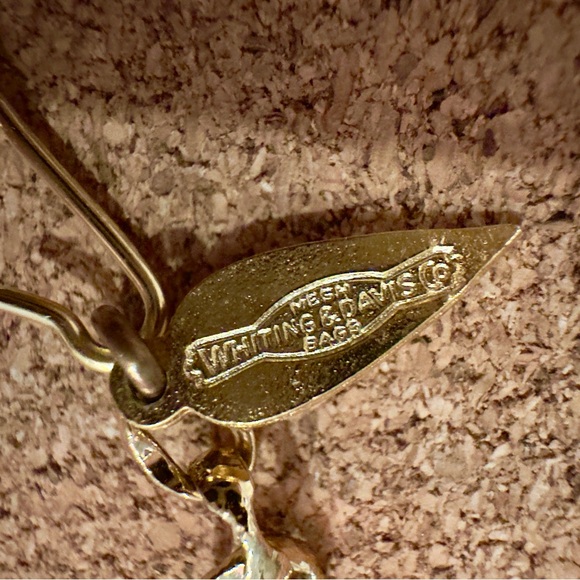 Amazing Vintage Whiting & Davis Co. Gold Mesh Scarf Collar Necklace/ Statement - Picture 7 of 14